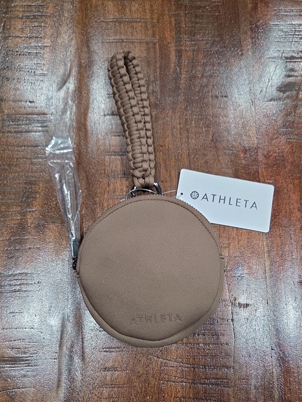 Athleta Round Wristlet NWT